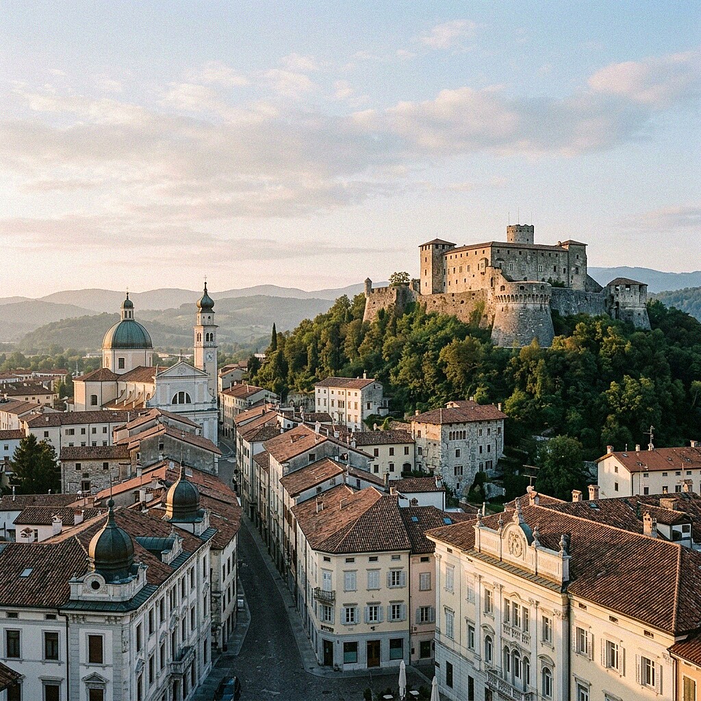 Schloss Gorizia Friaul-Julisch Venetien Italien