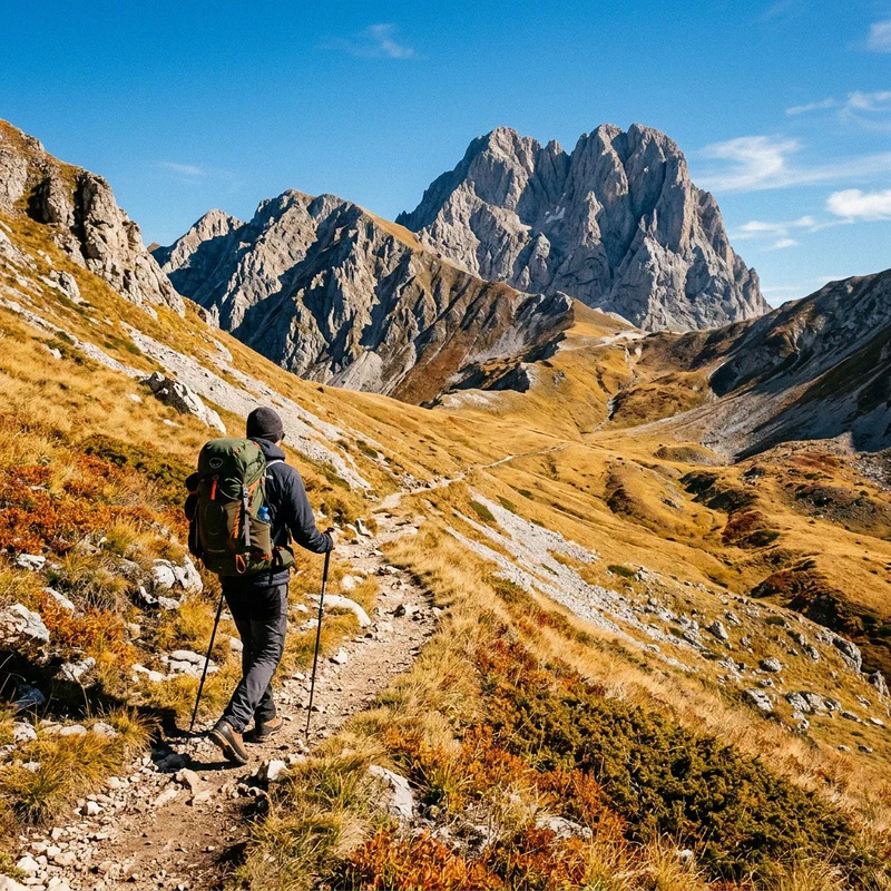 Gran Sasso in autunno