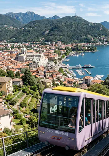 Lake Como from Above: A Dreamy Retreat on the Brunate Funicular
