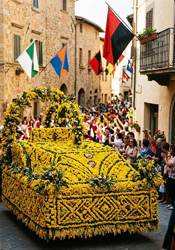 Flowers, Gold, and Legends: The Maggiolata of Lucignano in the Heart of Val di Chiana