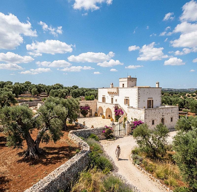 Puglia Masseria Olive Groves