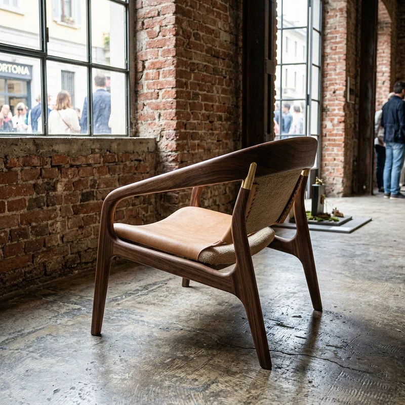 Modern design detail exhibited in Milan