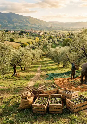 The Green Treasure of Umbria: A Guide to Autumn Olive Harvesting and Mills