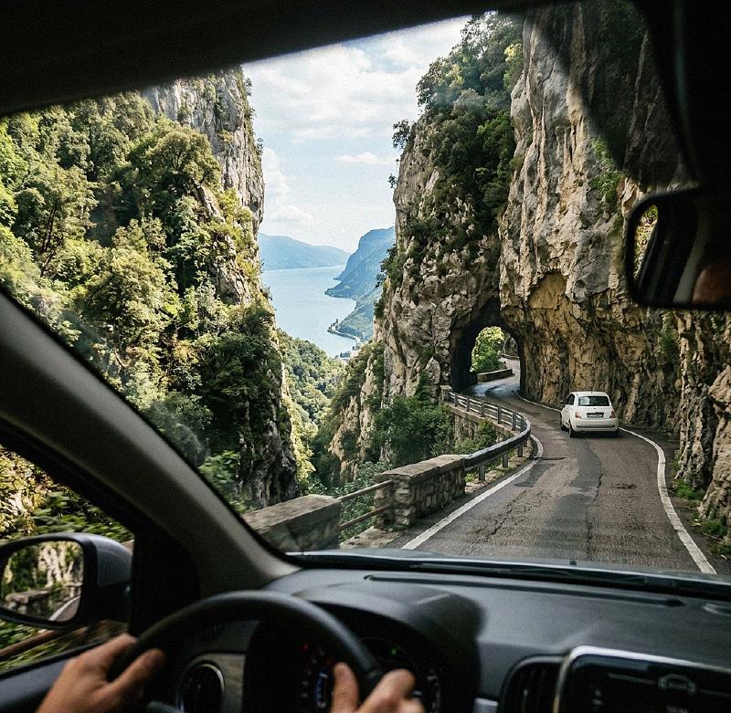 Strada della Forra Road Lake Garda