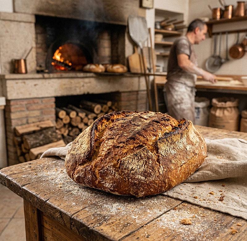 Pane di Altamura Bread Bakery Puglia