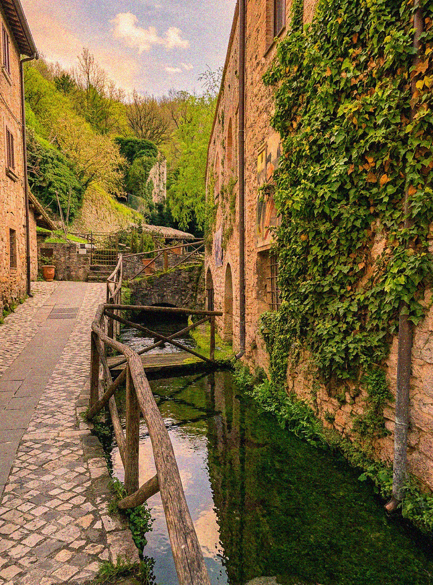 Borgo dei ruscelli Rasiglia Umbria