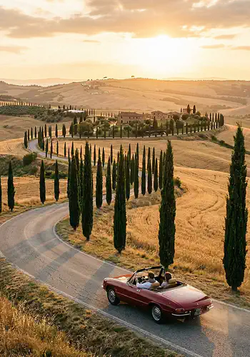 Zwischen Schluchten und Zypressen: Die 3 malerischsten Roadtrips der Toskana