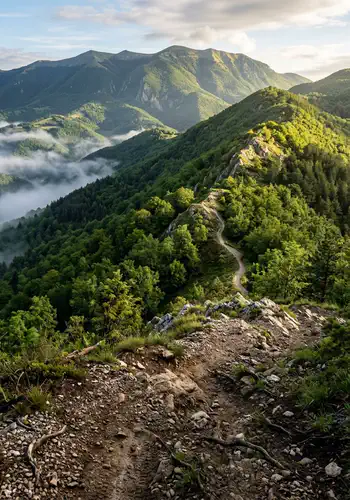 Zwei Räder, keine Menschenmassen: MTB-Trails der Umbriischen Apenninen entdecken